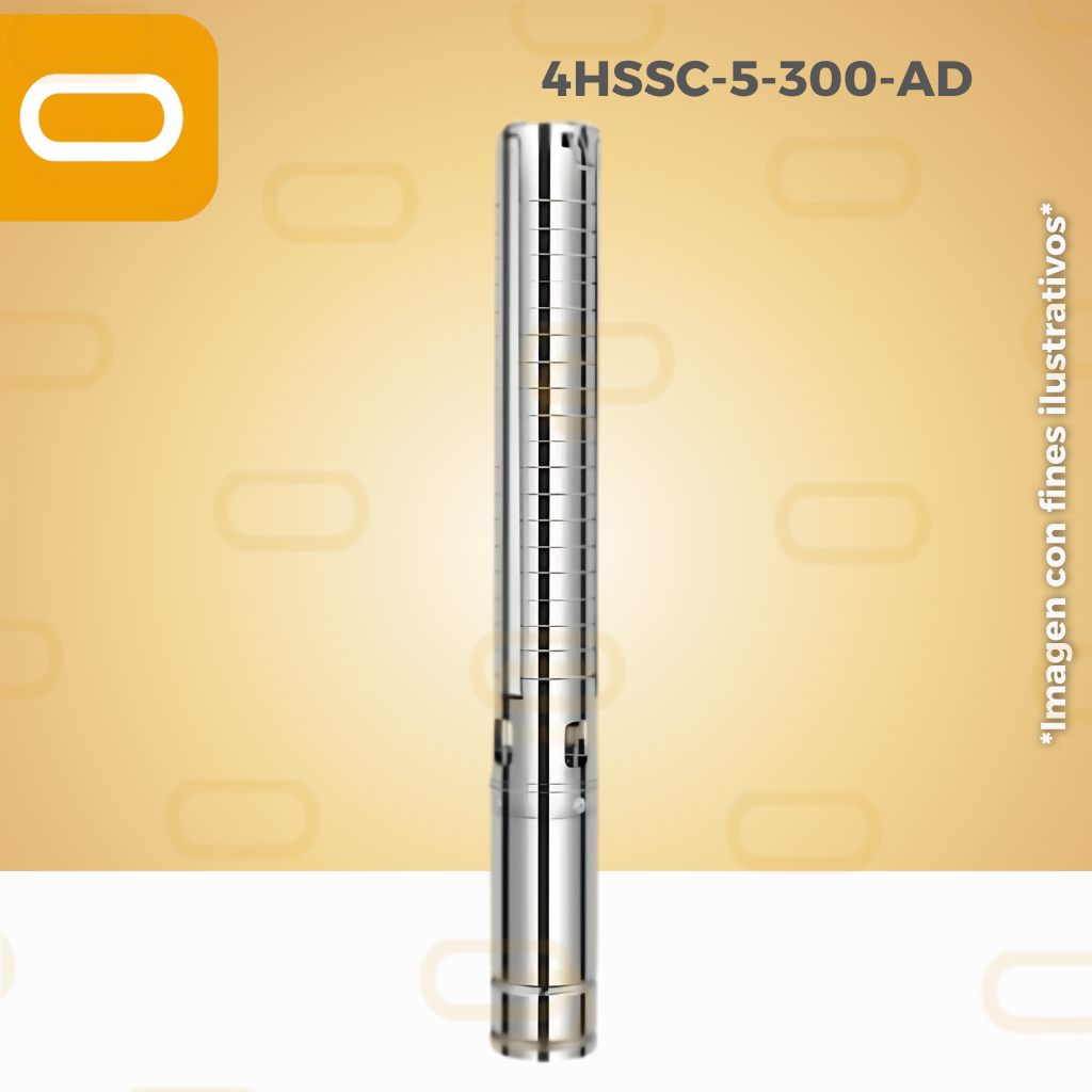 Bomba Sumergible 4HSSC-5-300-AD