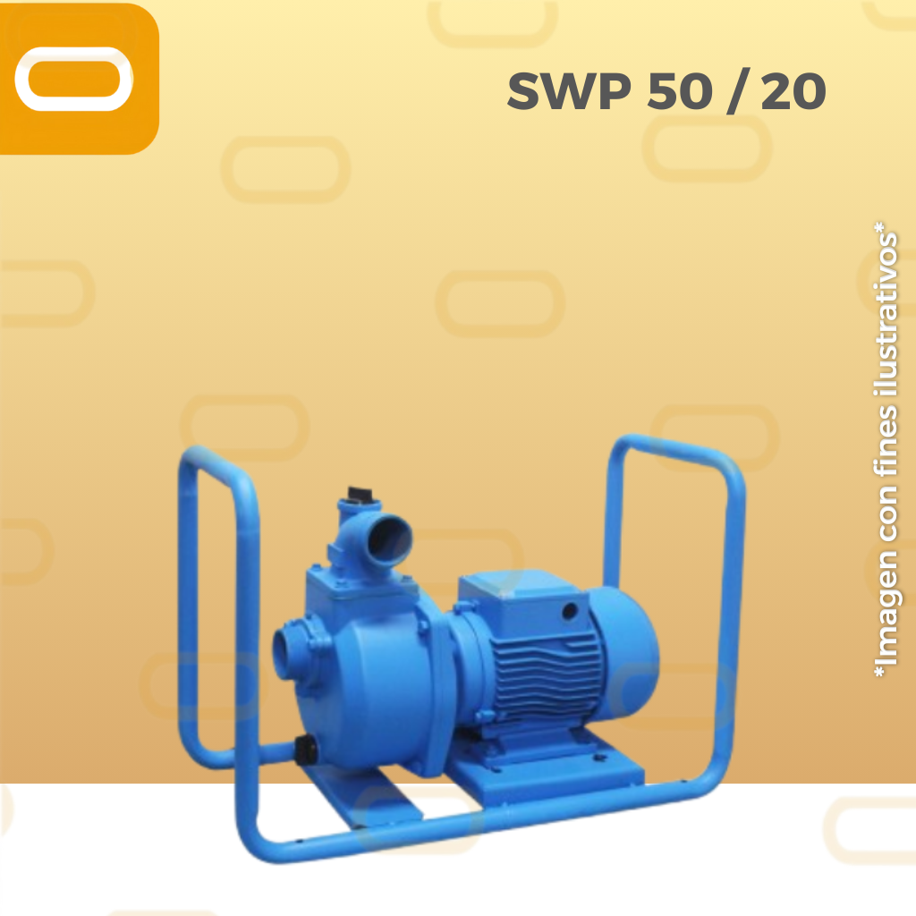 Bomba de caudal NO sumergible SOLAR SWP-50-20-HV