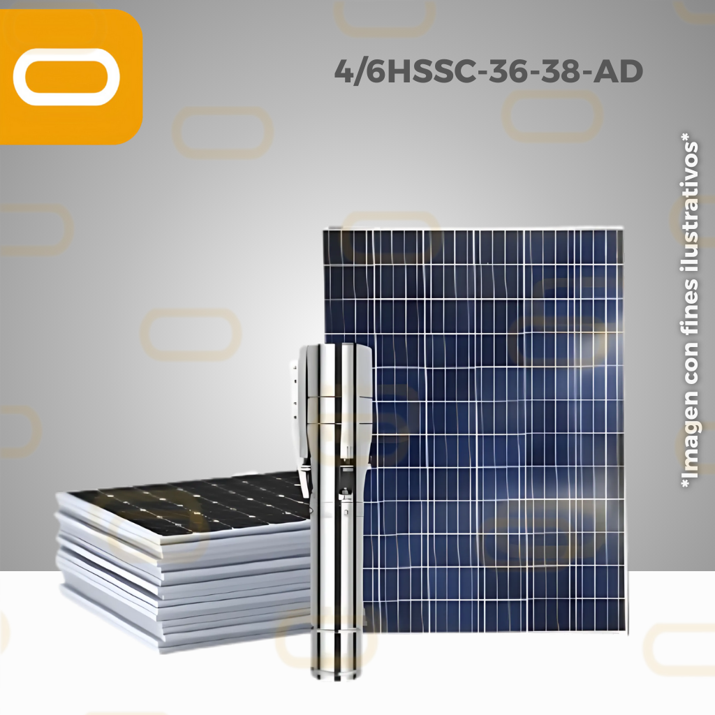 Sistema Bomba Sumergible 4/6HSSC-36-38-AD-380