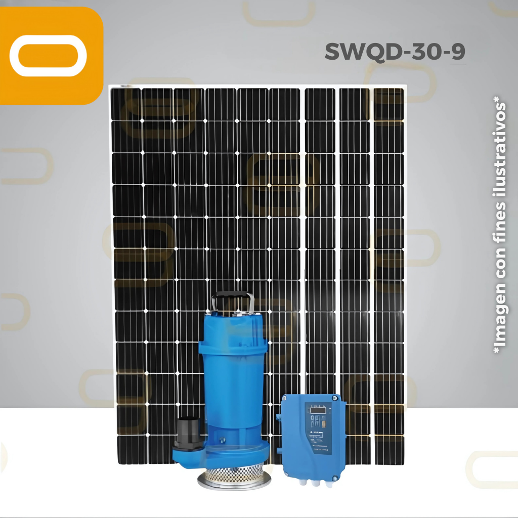 Sistema Bomba Sumergible deshechos SWQD-30-9-380