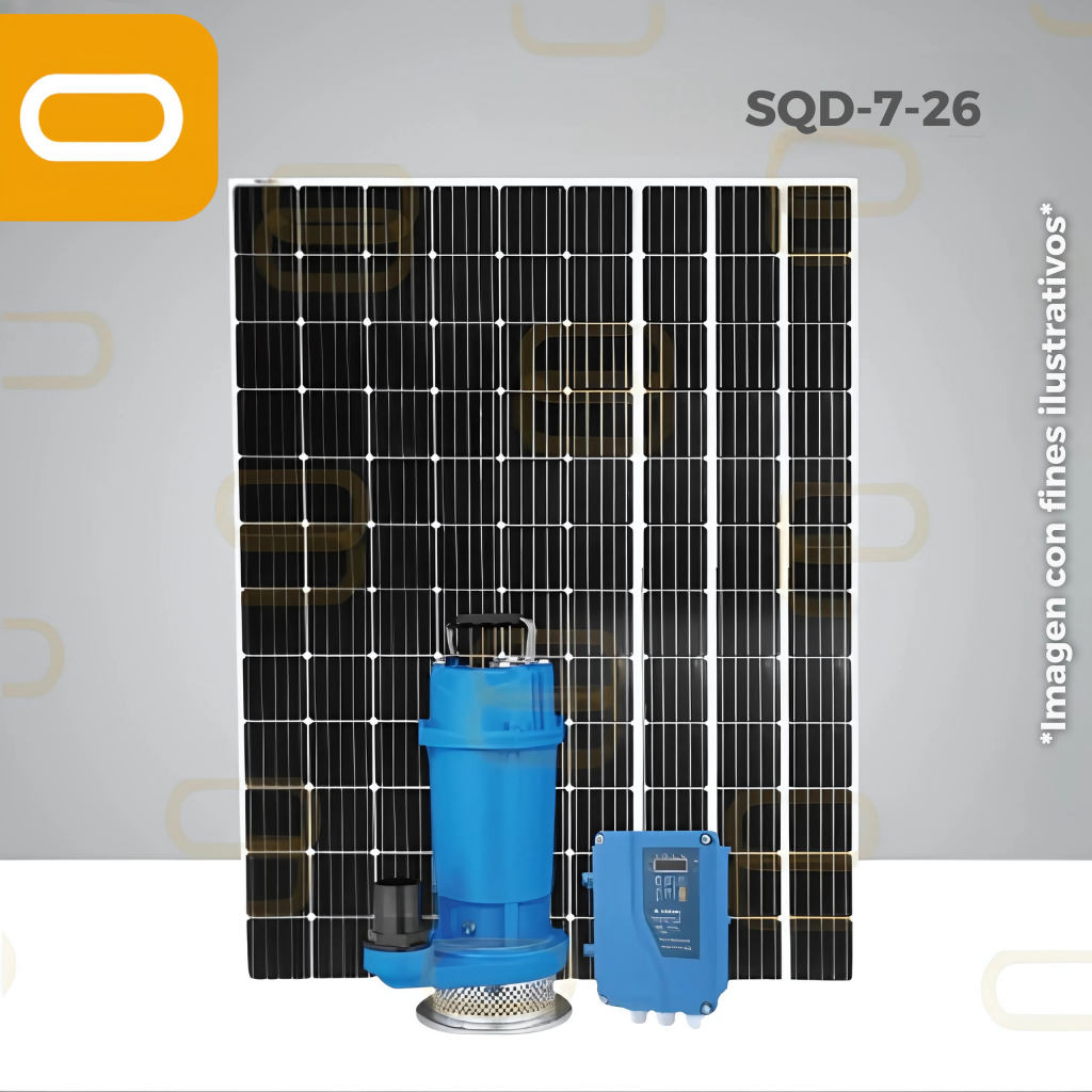 Sistema Bomba Sumergible deshechos SQD-7-26-380