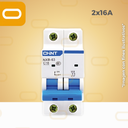 FLIPON AUTOMATICO 2X16 AMP CHINT