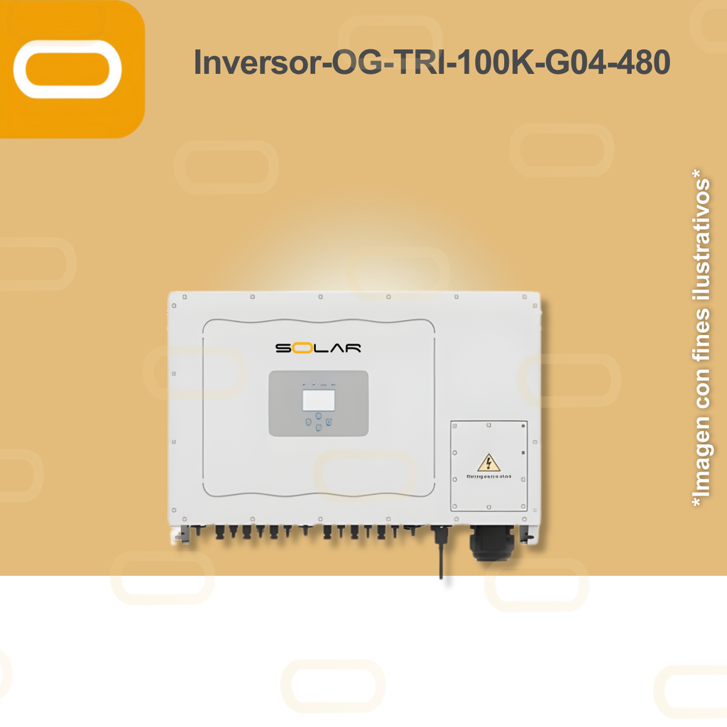 Inversor On Grid Solar Trifásico G4 100K / 277- 480Vac
