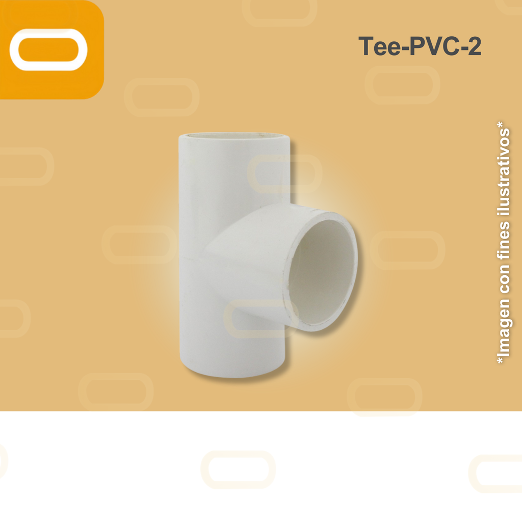 Tee PVC 2"