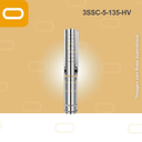 Bomba sumergible SOLAR 3SSC-5-135-HV