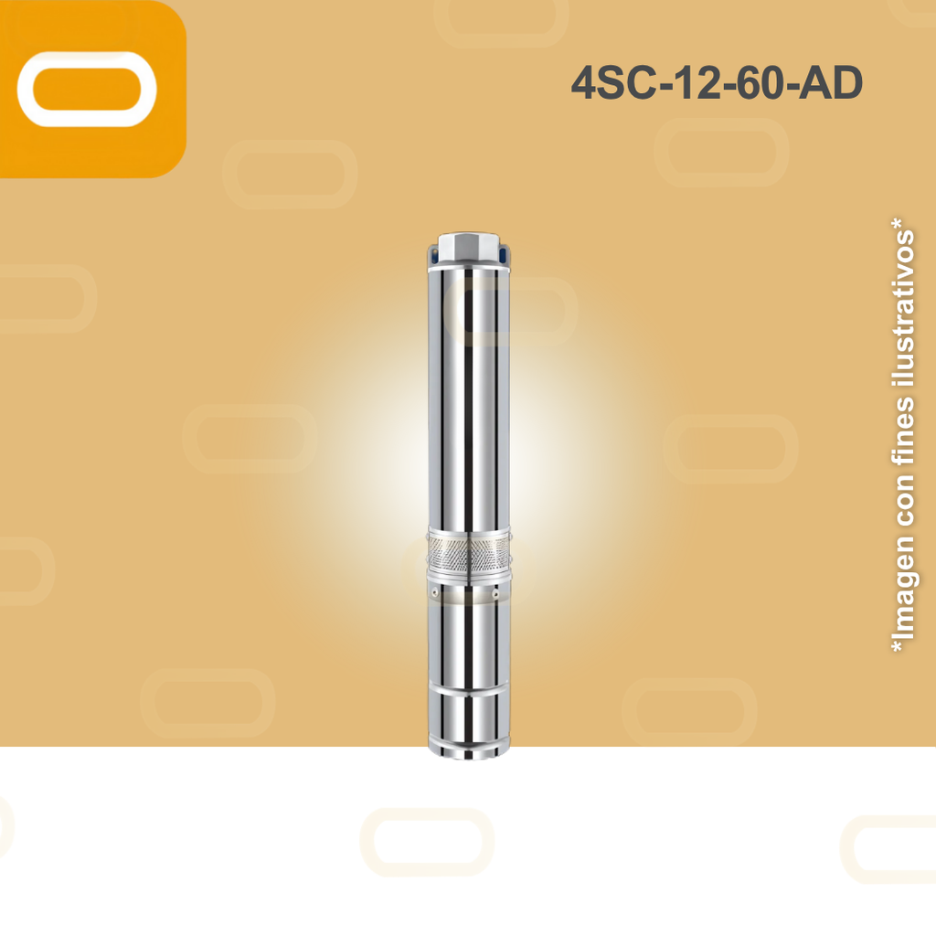 Bomba sumergible SOLAR 4SC-12-60-AD
