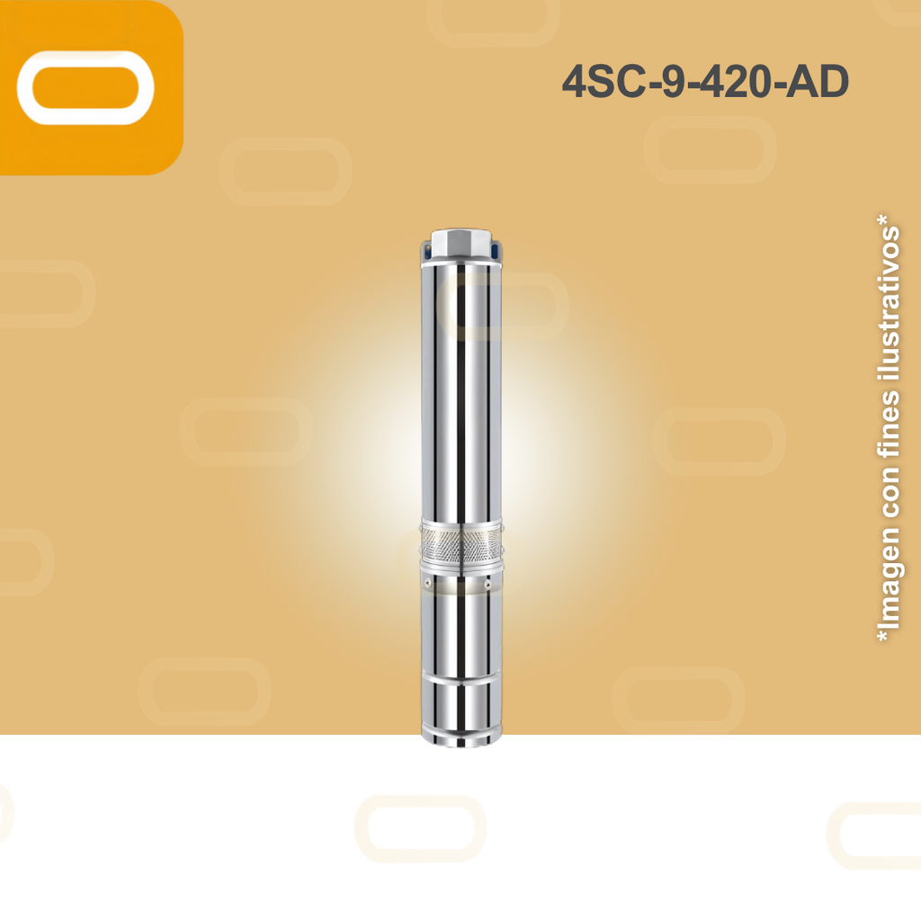 Bomba sumergible SOLAR 4SC-9-420-AD