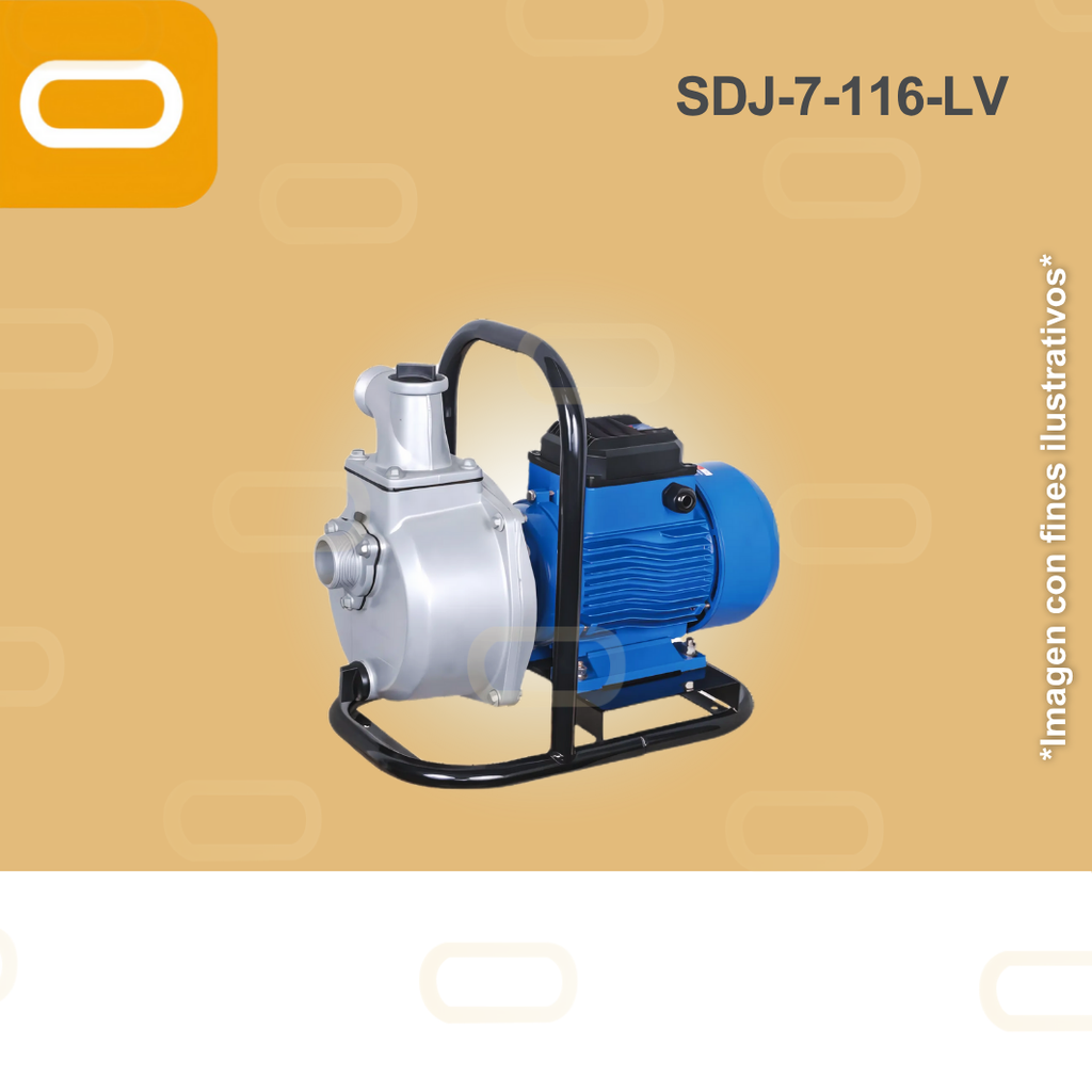 Bomba de caudal NO sumergible SOLAR SWP-70-16-HV