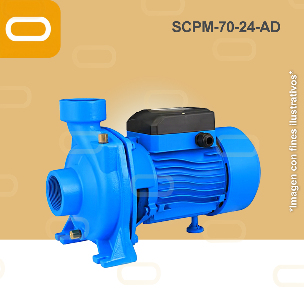Bomba de caudal NO sumergible SOLAR SCPM-70-24-AD