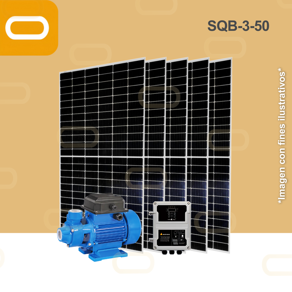 Sistema Bomba Solar Periferica SQB-3-50-450W