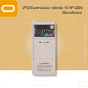 [SU100-2S-11GB] Variador de Frecuencia / Controlador Híbrido para bomba AC de 15HP de voltaje 220V Monofásico