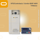 [SU100-T3-030G/037P] Variador de Frecuencia / Controlador Híbrido para bomba AC de 40HP de voltaje 440V Trifásico
