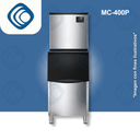 Máquina de hacer hielo Comercial - MC400P - (168 a 335 Lbs/24 hrs)