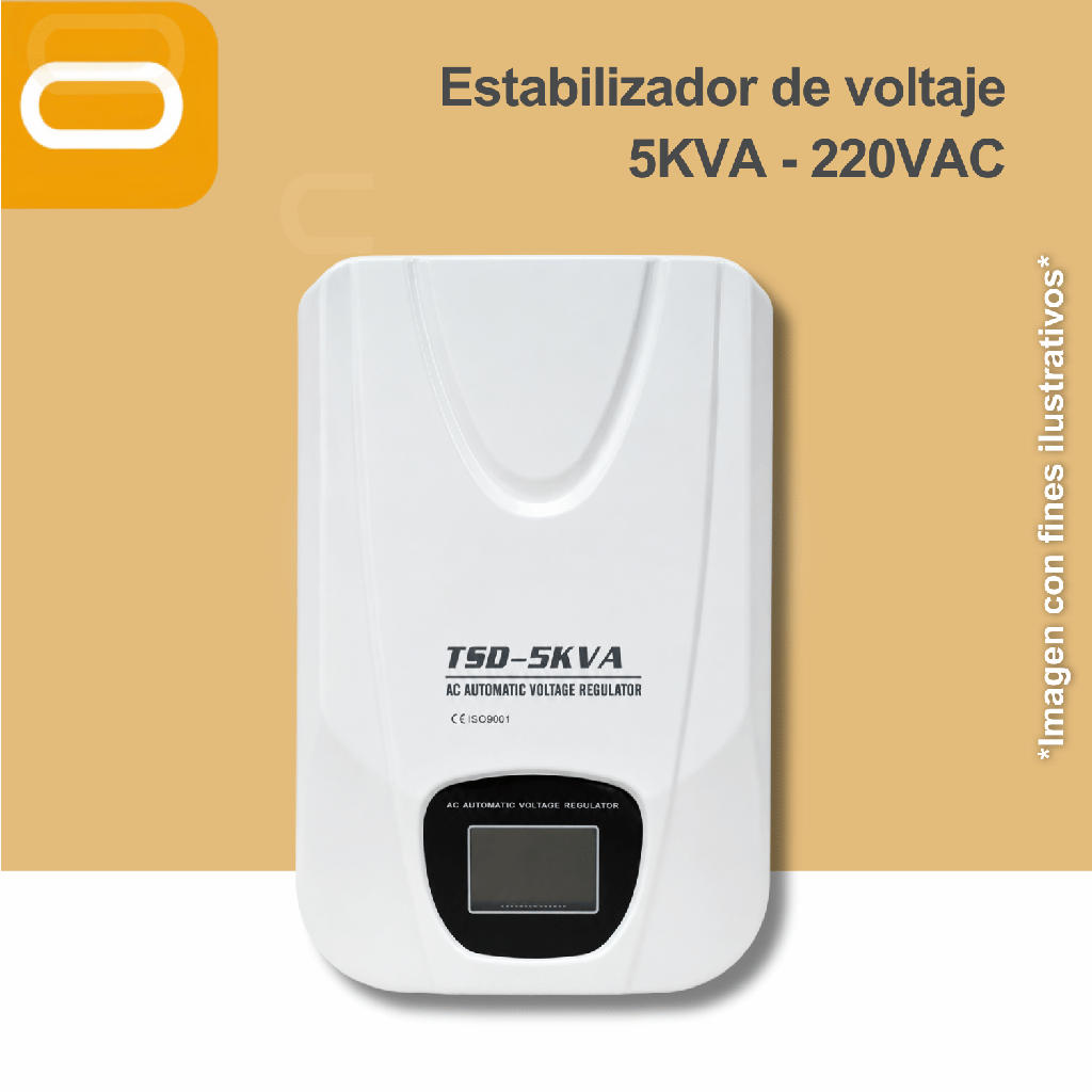 Estabilizador de voltaje 5KVA - 220VAC