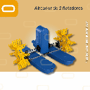 Aireador Solar para Piscicultura de 2 Paletas