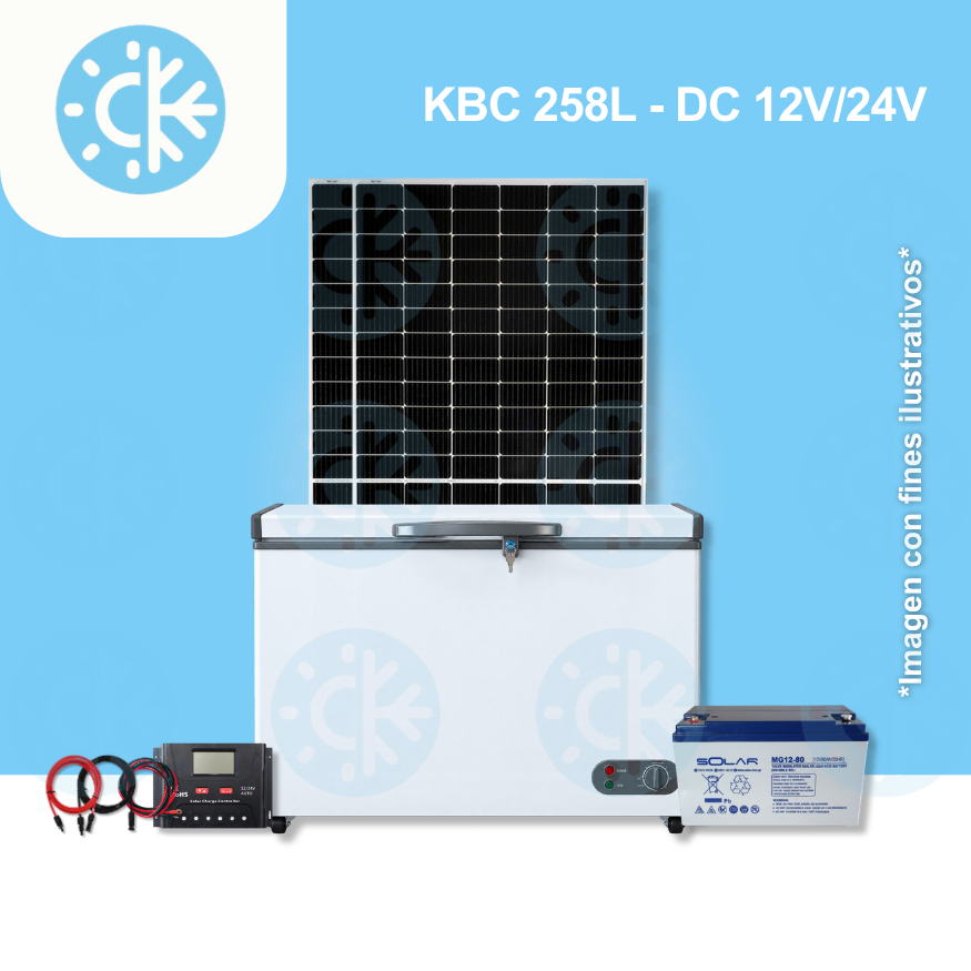 Sistema Congelador 12/24V - 258 Litros