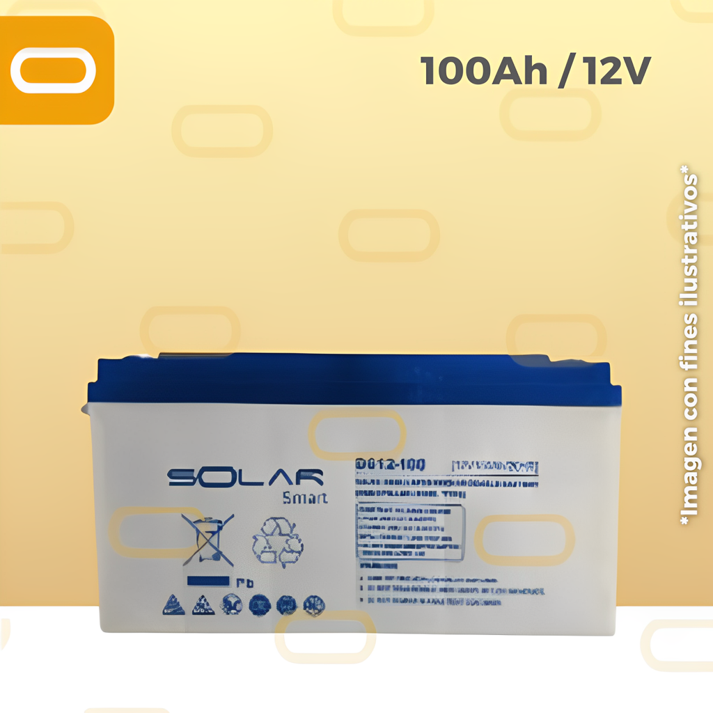 Batería de Gel 100Ah / 12V