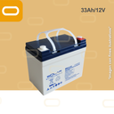 [Batería-33Ah] Batería de Gel 33Ah / 12V