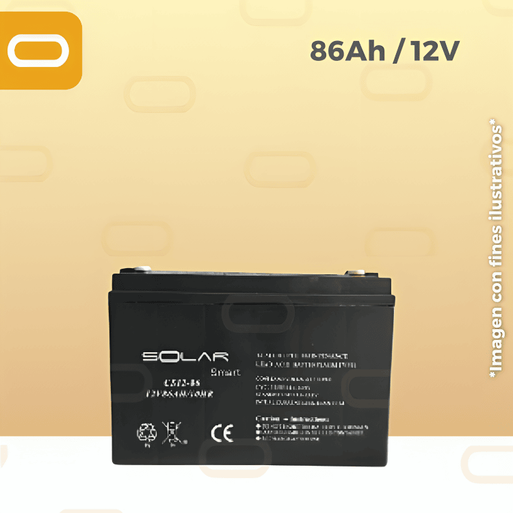 Batería de Gel de 86Ah / 12V