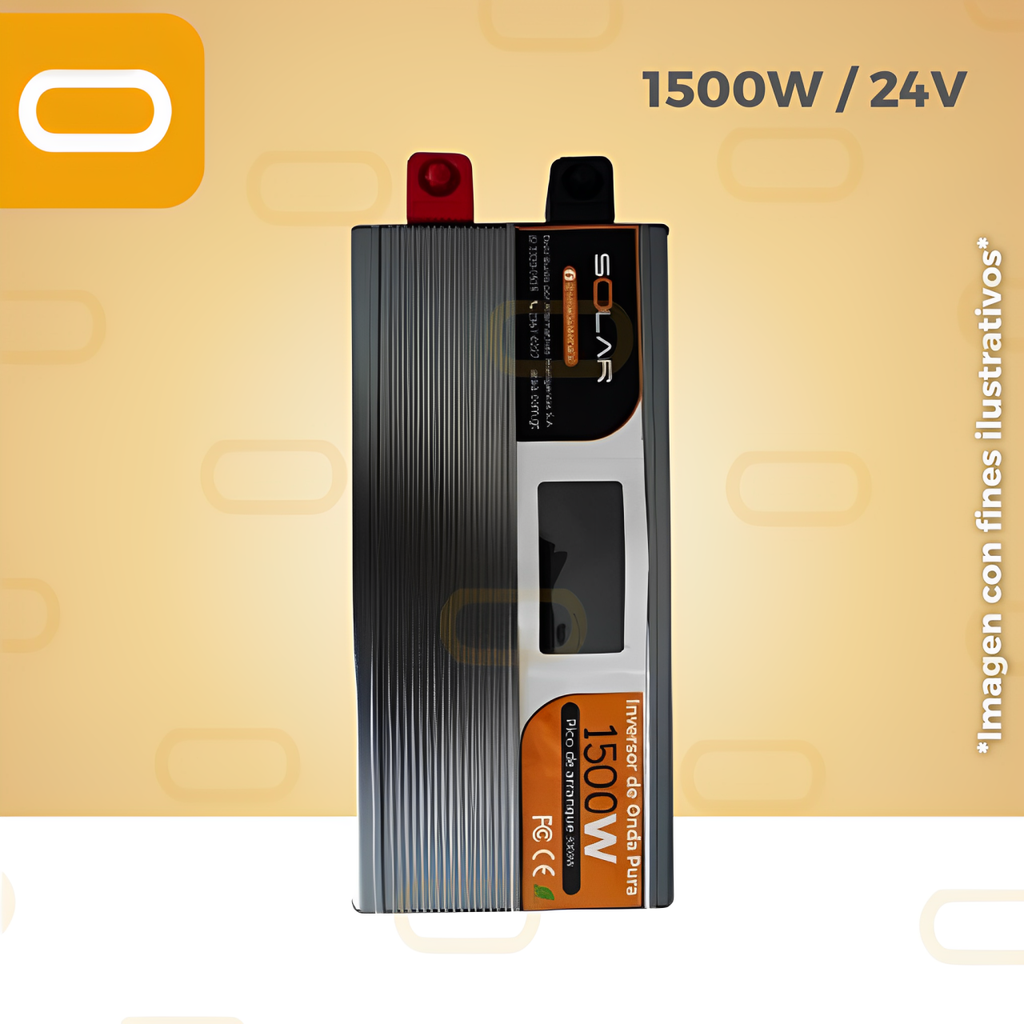 Inversor Off Grid Solar Pro 1500W 24V