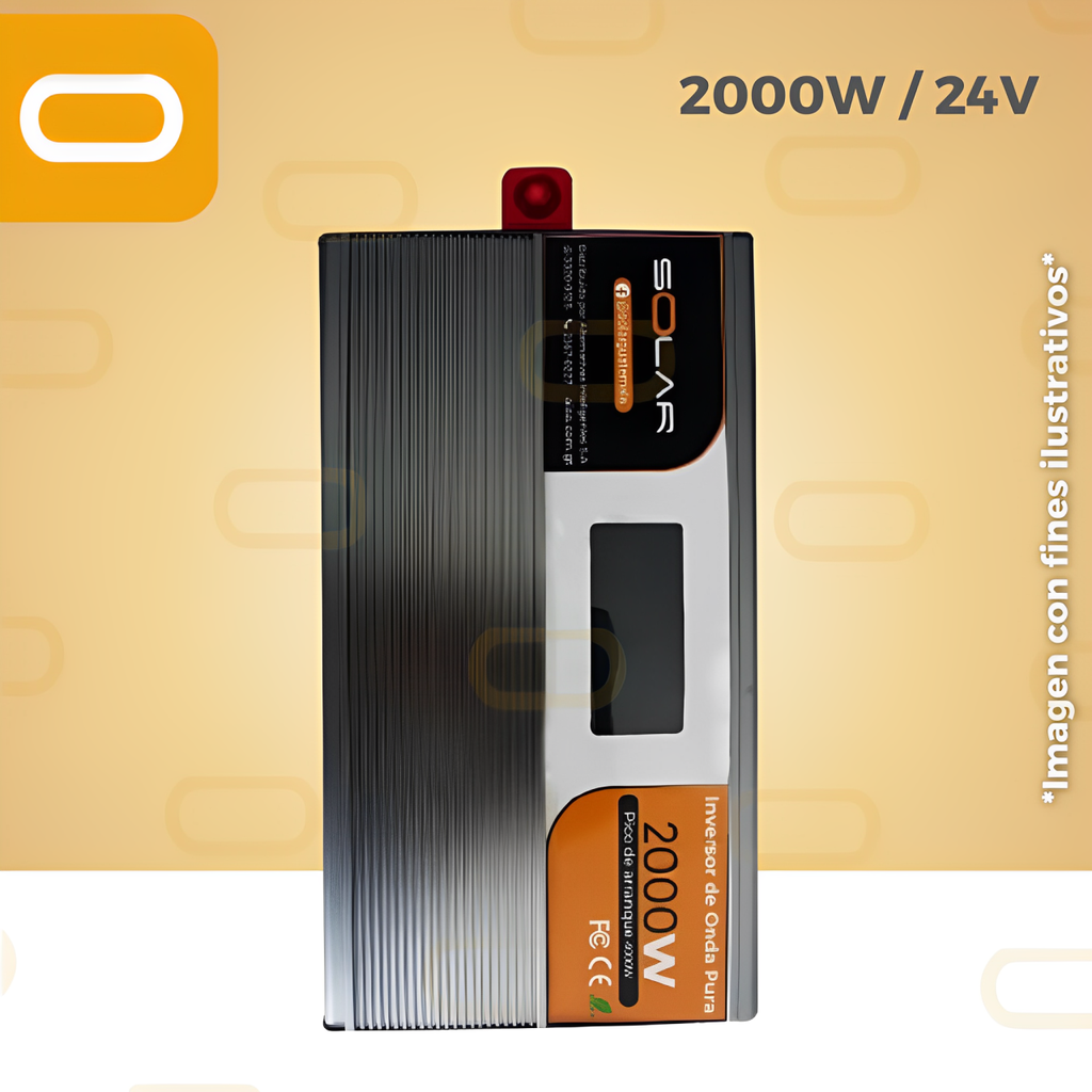 Inversor Off Grid Solar Pro 2000W 24V