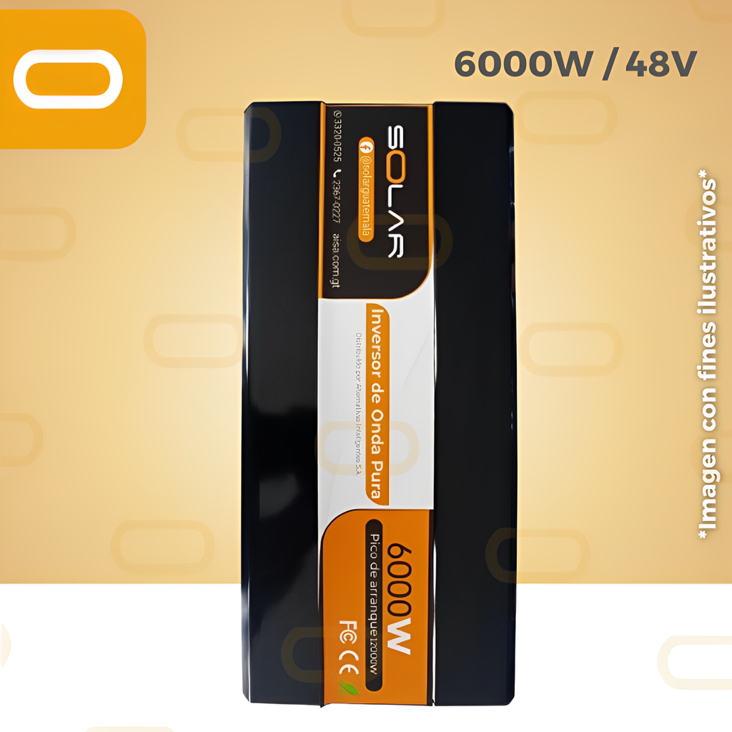 Inversor Pro 6000 W 48V