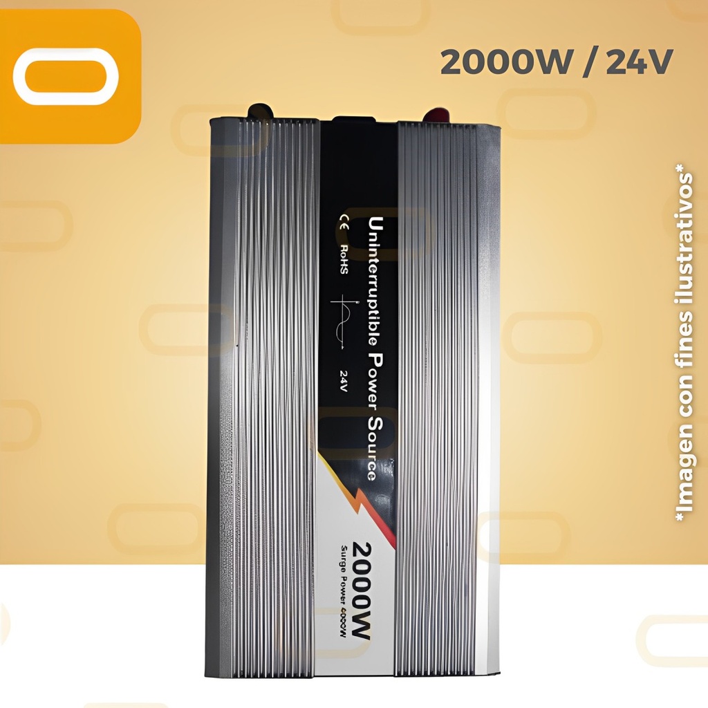 Inversor Cargador Solar Pro 2000W 24V