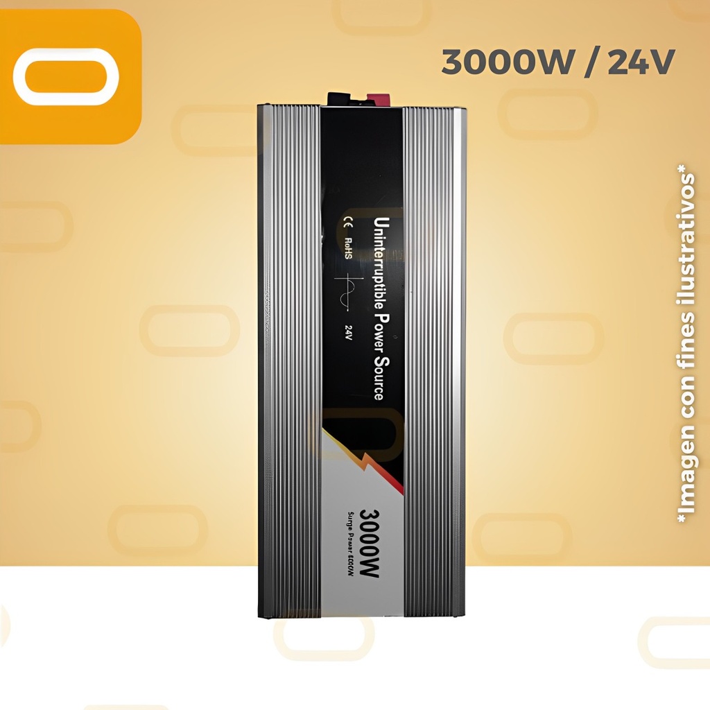 Inversor Cargador Pro 3000W 24V