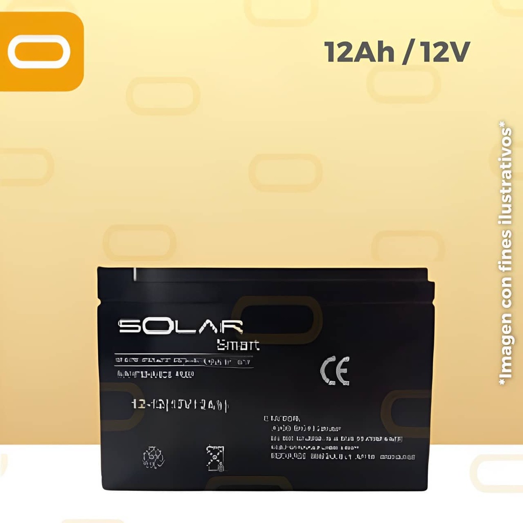 Batería de Gel 12Ah / 12V