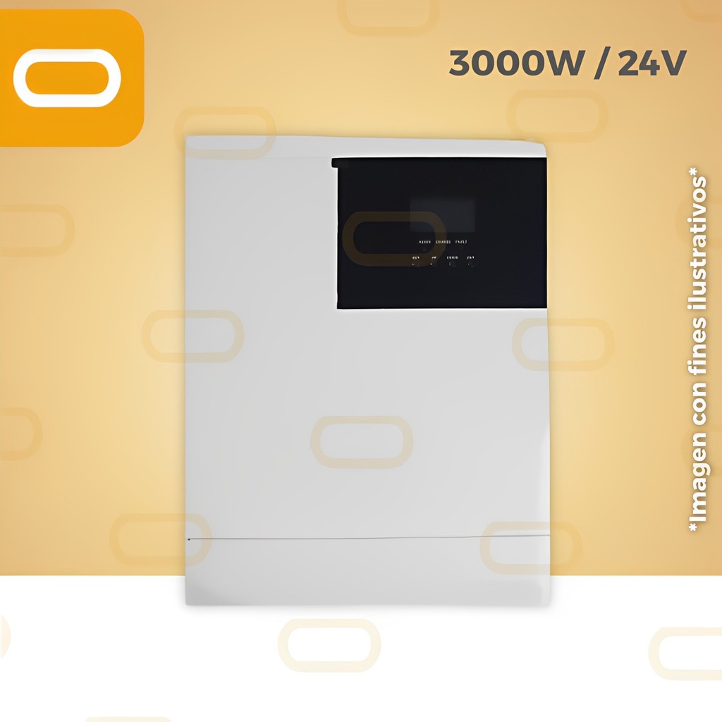 Inversor cargador híbrido 3000W 24V
