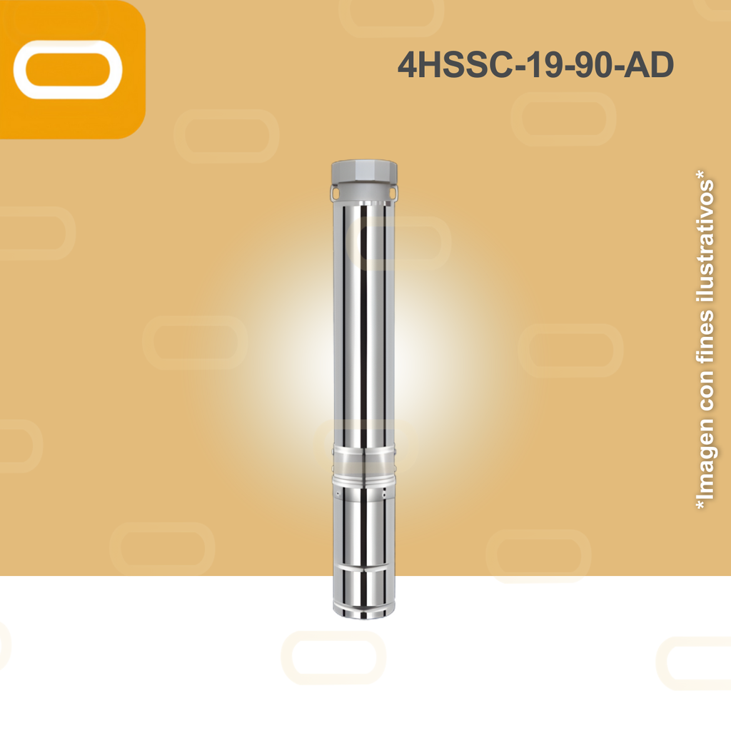 Bomba Sumergible SOLAR 4HSSC-19-90-AD