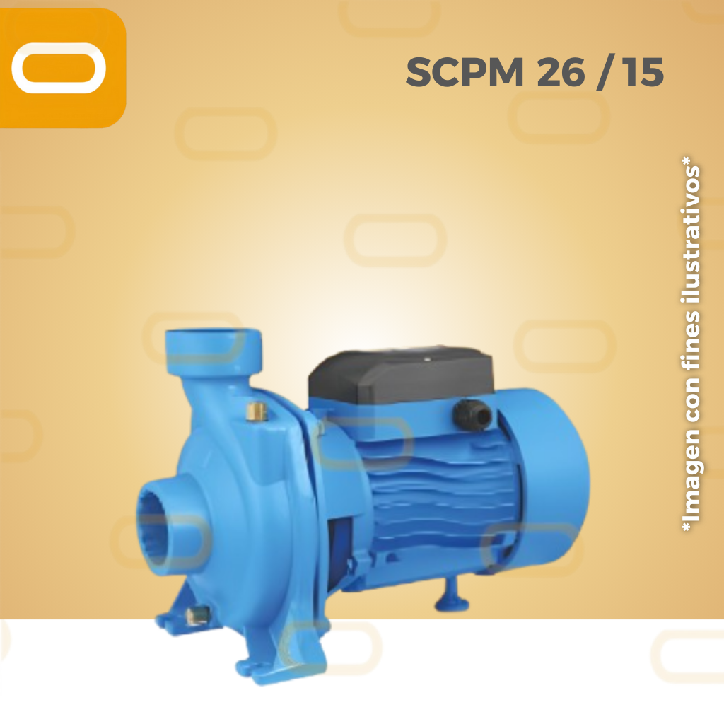 Bomba de caudal NO sumergible SOLAR SCPM-26-15