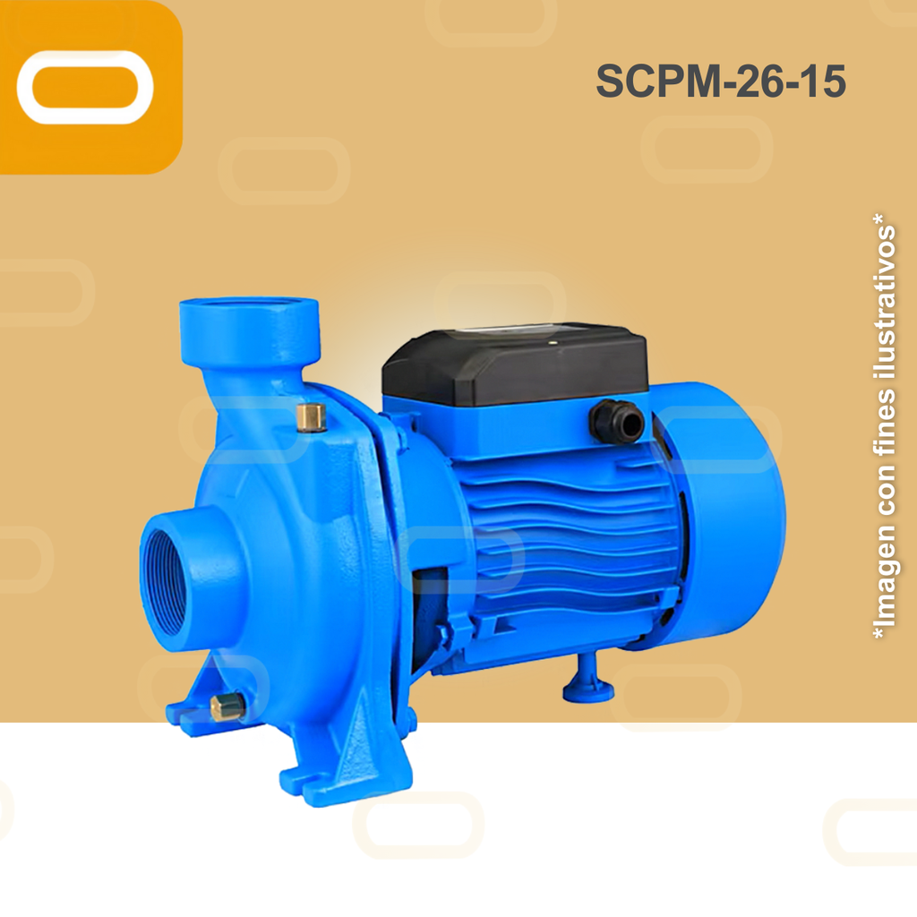 Bomba de caudal NO sumergible SOLAR SCPM-26-15