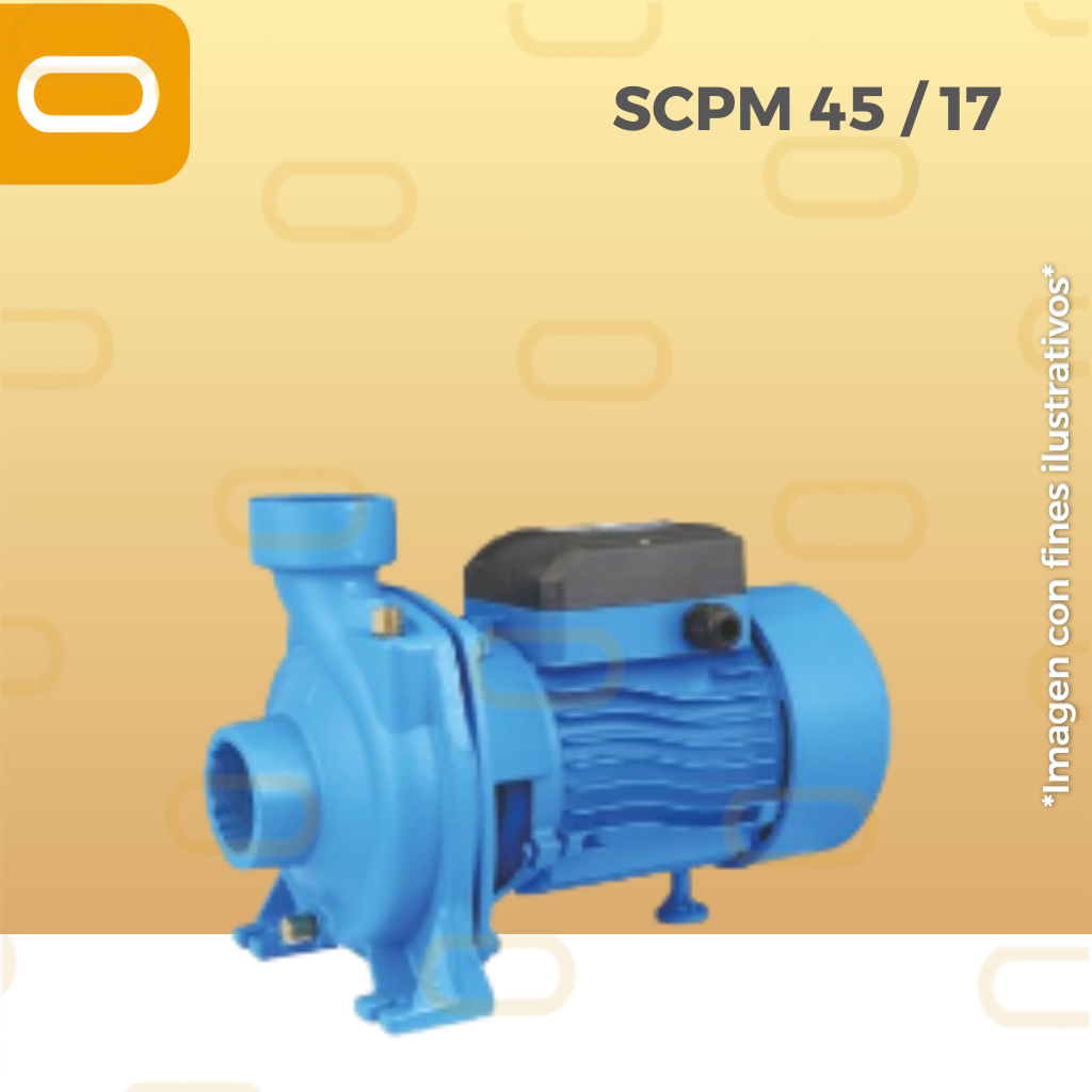 Bomba de caudal NO sumergible SOLAR SCPM-45-17