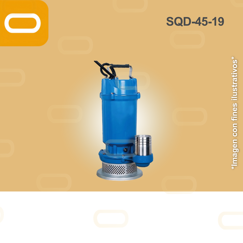 Bomba sumergible de caudal SOLAR SQD-45-19