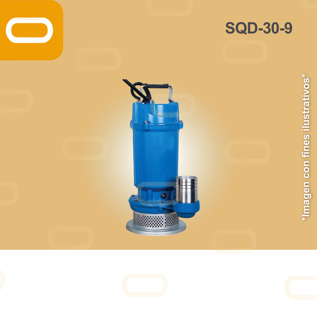 Bomba sumergible de caudal SOLAR SWQD-30-9