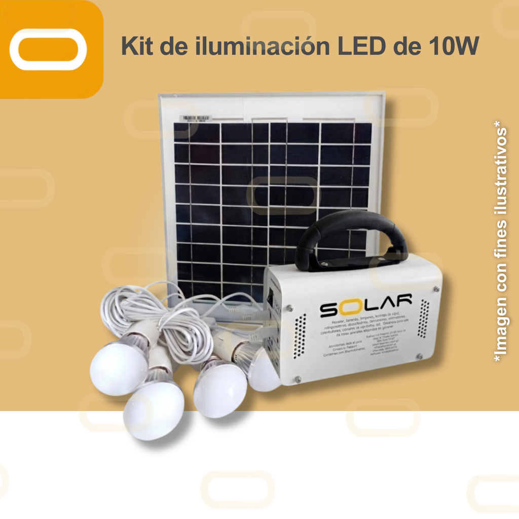 Kit 10W Iluminación LED