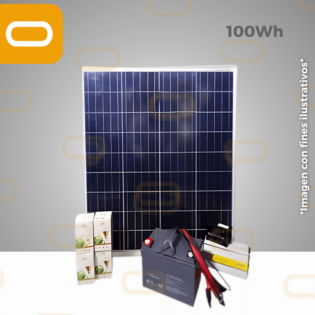 Mini Kit Solar 100W/h