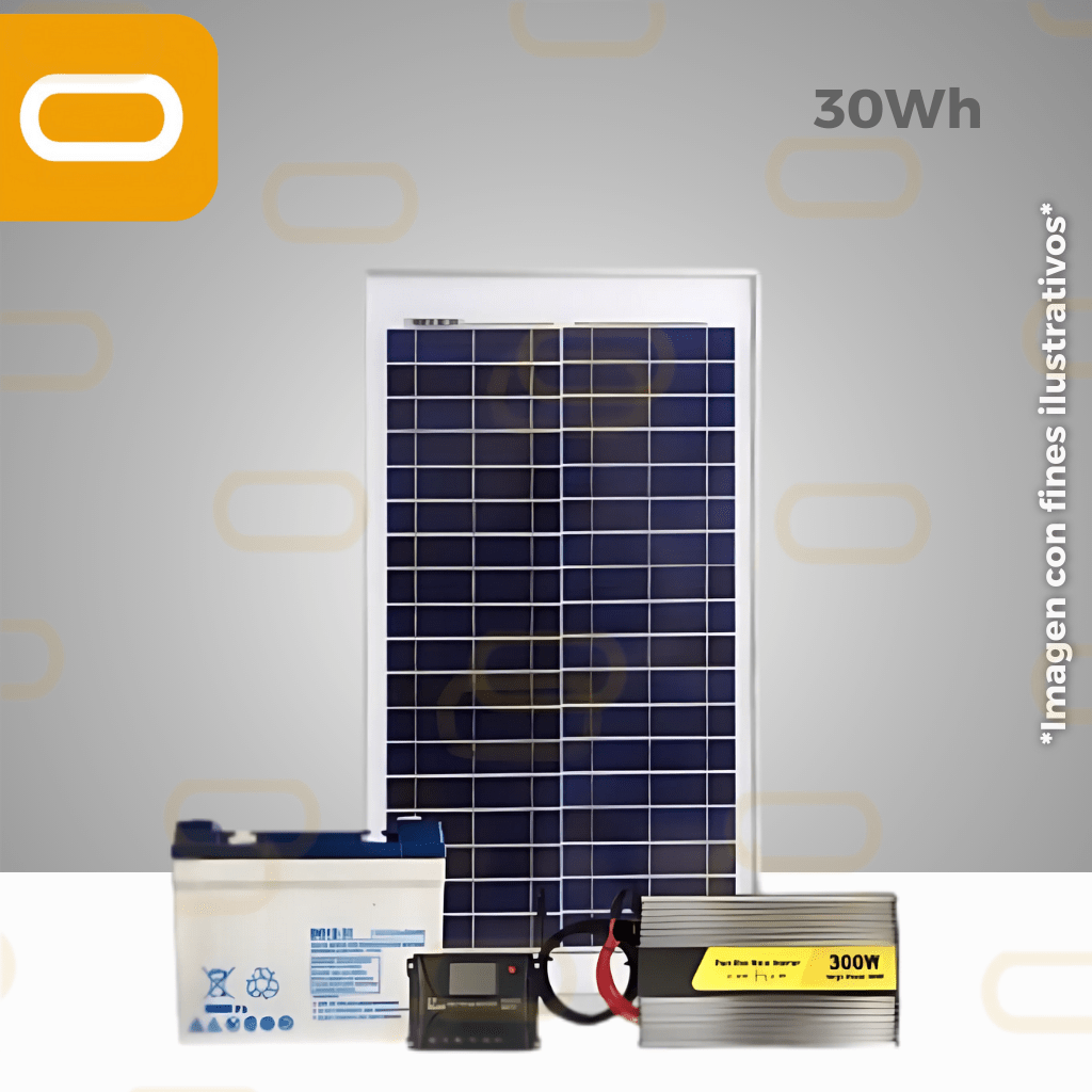 Mini Kit Solar 30W/h