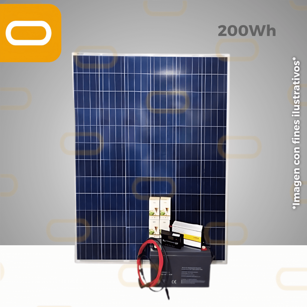 Mini Kit Solar 200W/h