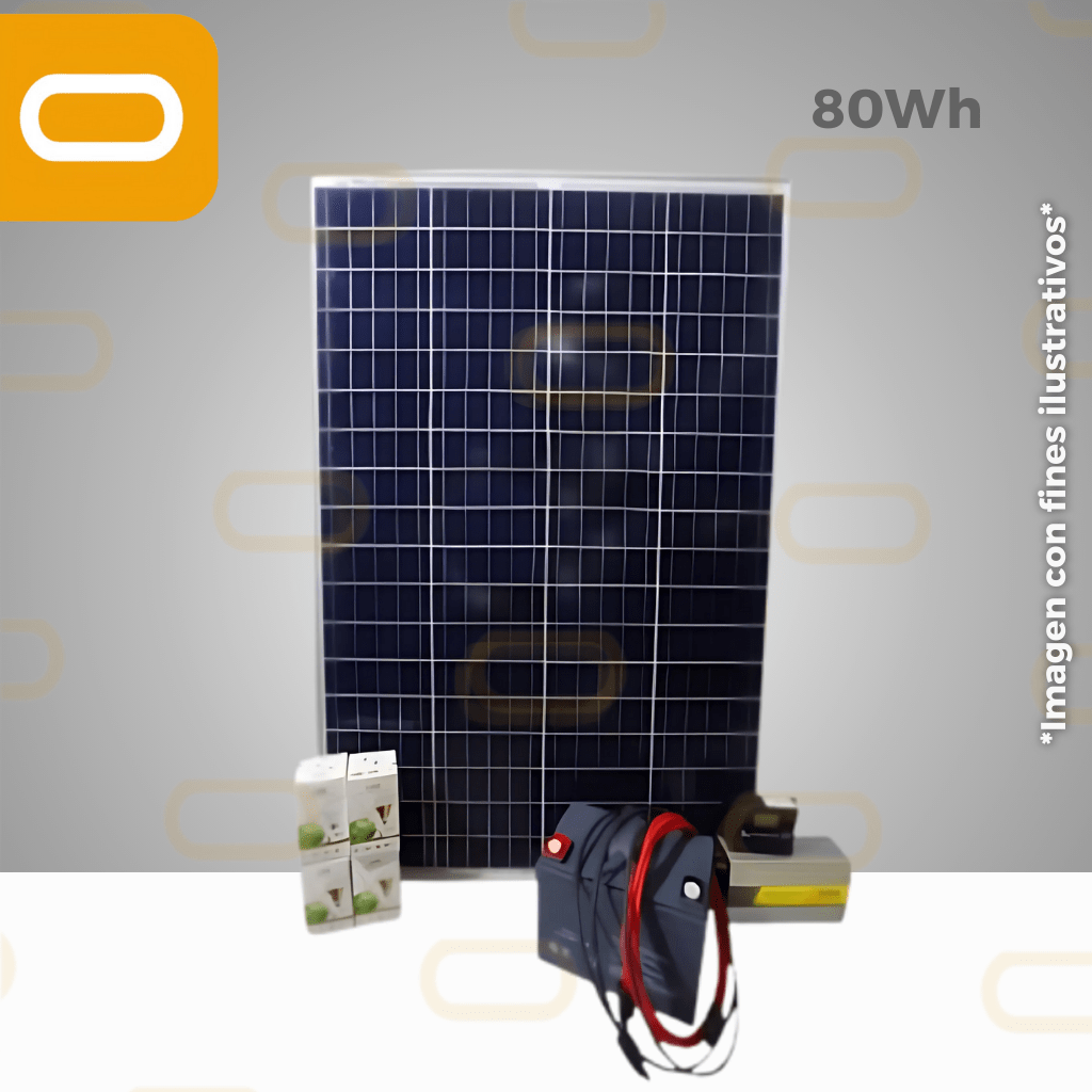 Mini Kit Solar 80W/h