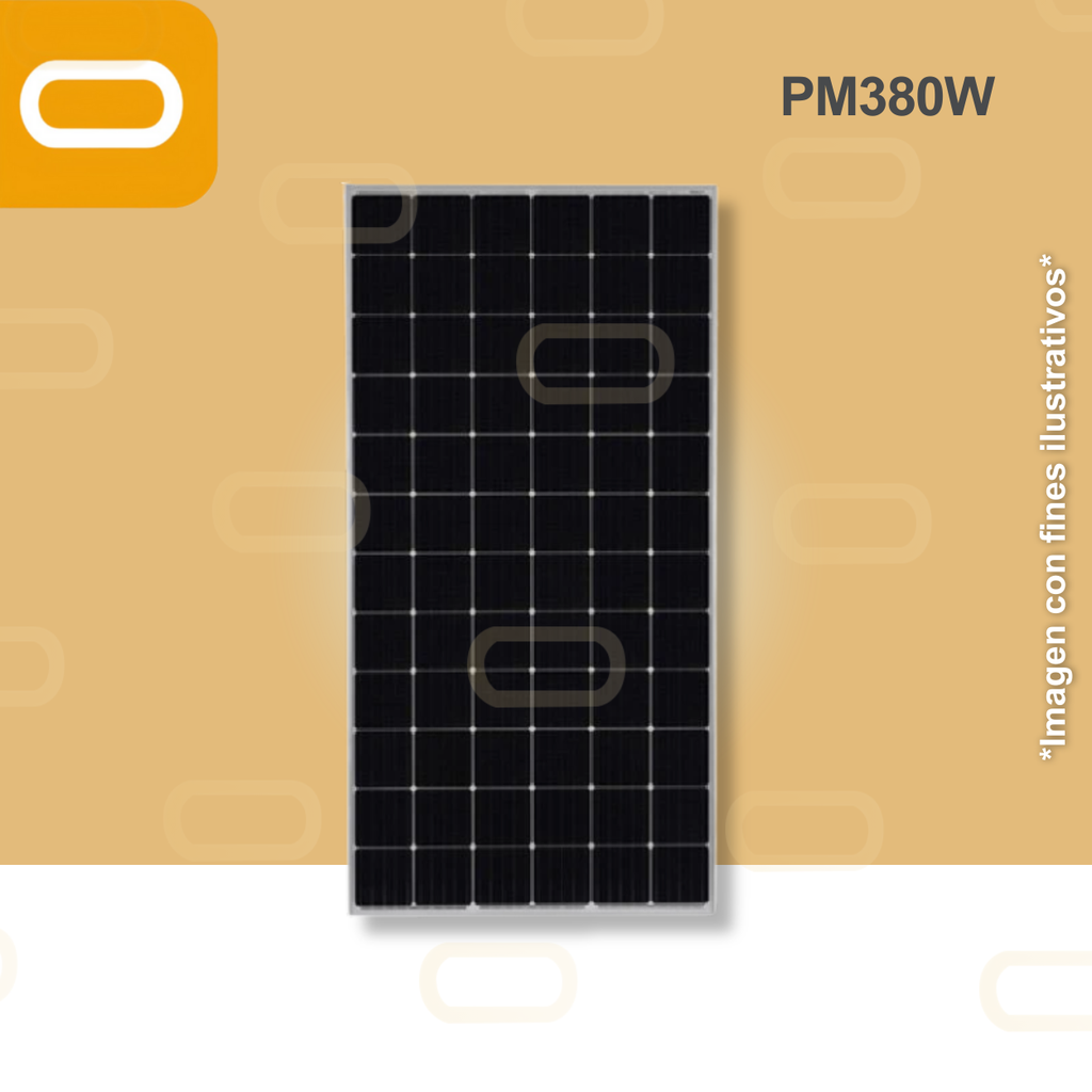 Panel Solar 380W Monocristalino