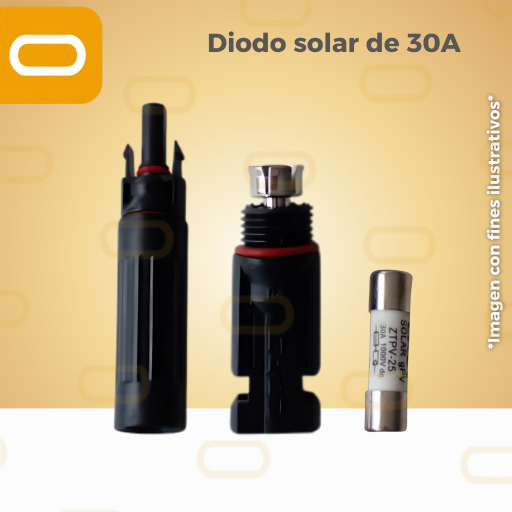 Diodo Solar de 30A