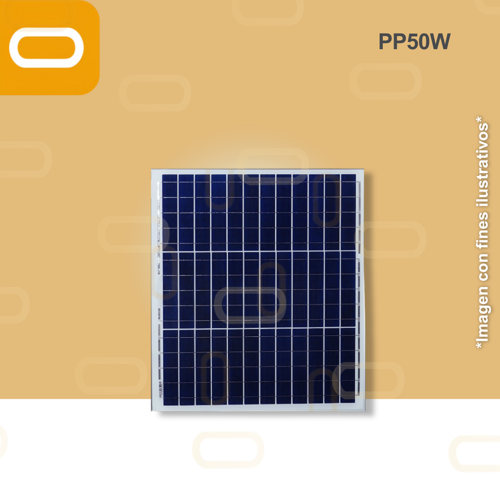 Panel Solar 50W Policristalino
