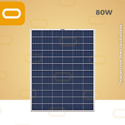 [PP80W] Panel Solar de 80W Policristalino