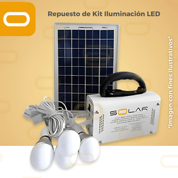 [Repuesto-bombilla-Kit-DC] Repuesto de bombilla Kit Iluminación LED