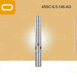 [23-101-AD-4SSC-6.5-146-170-1300] Bomba Sumergible SOLAR 4SSC-6.5-146-AD
