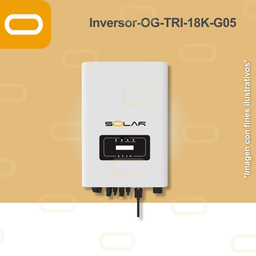 [Inversor-OG-TRI-18K-G05] Inversor On Grid Solar Trifásico G5 18000W