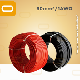 [Cable-Batería-50mm] Cable de Batería 50mm² / 1AWG