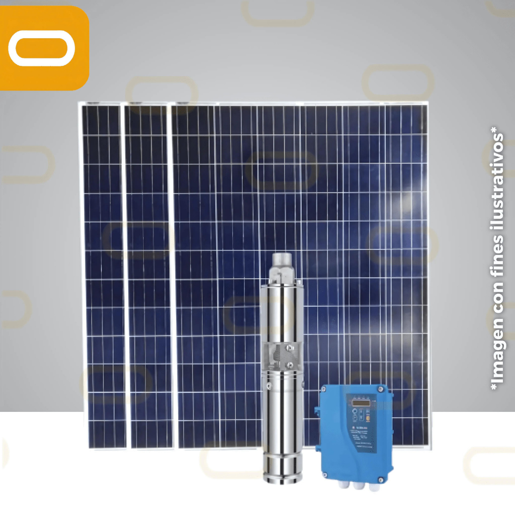 Sistema Bomba Sumergible SOLAR 4SSC-14-150-330-3000-A/D-550 | Solar ...